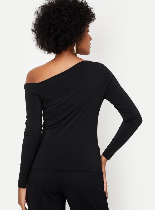 Kalki x Max Women Solid Knitted Top