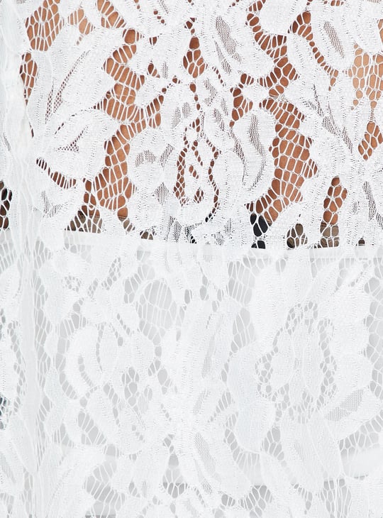 Women Lace Blouse with Camisole