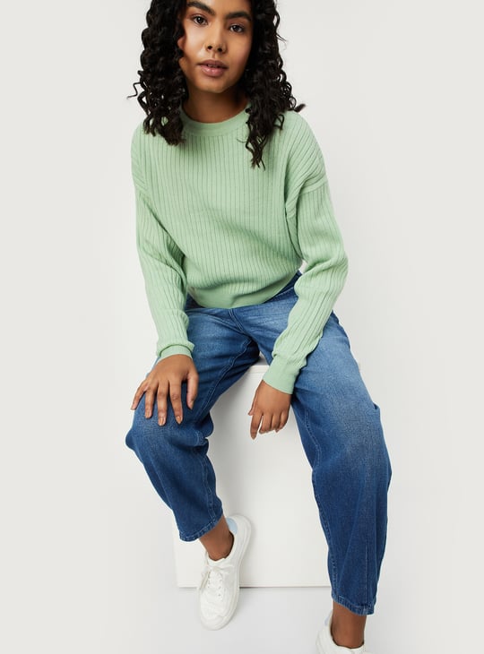 Women Ribbed Sweater