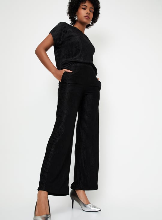 Kalki x Max Women Shimmer Wide Leg Trousers