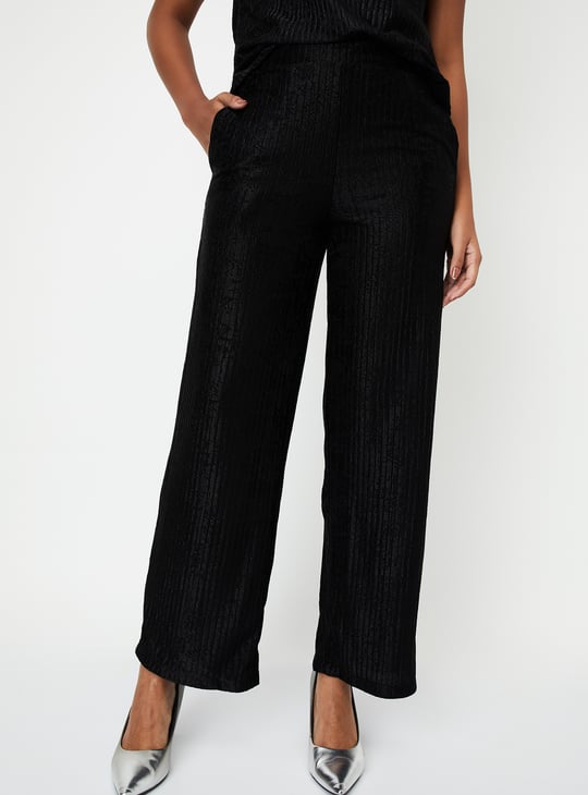 Kalki x Max Women Shimmer Wide Leg Trousers