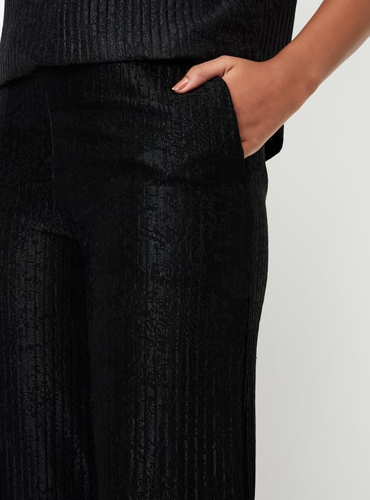 Kalki x Max Women Shimmer Wide Leg Trousers