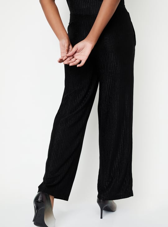 Kalki x Max Women Shimmer Wide Leg Trousers