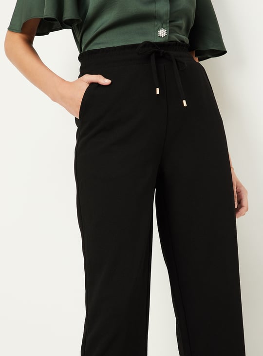 Kalki x Max Women Solid Knit Trousers