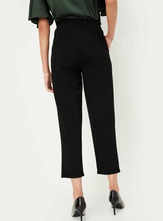 Kalki x Max Women Solid Knit Trousers