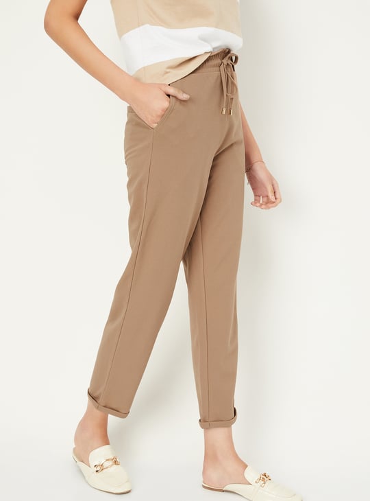 Kalki x Max Women Solid Knit Trousers
