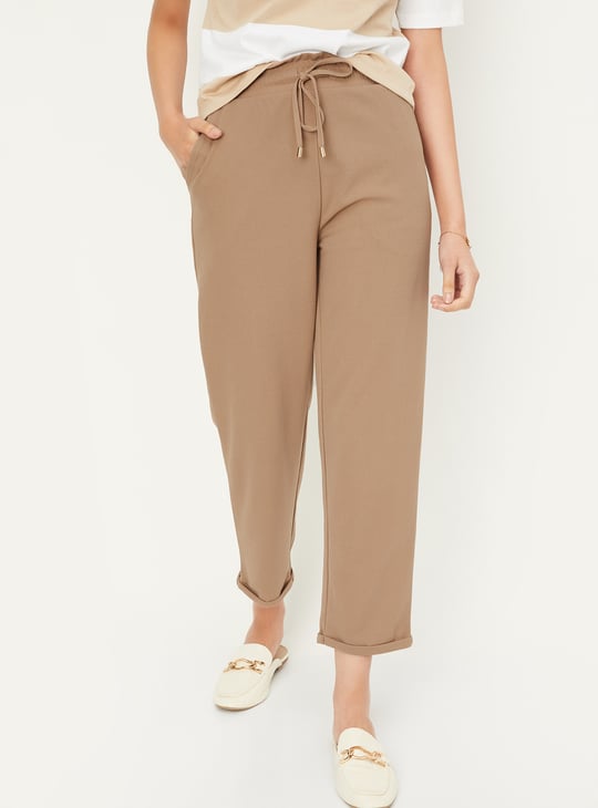 Kalki x Max Women Solid Knit Trousers