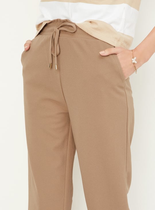 Kalki x Max Women Solid Knit Trousers