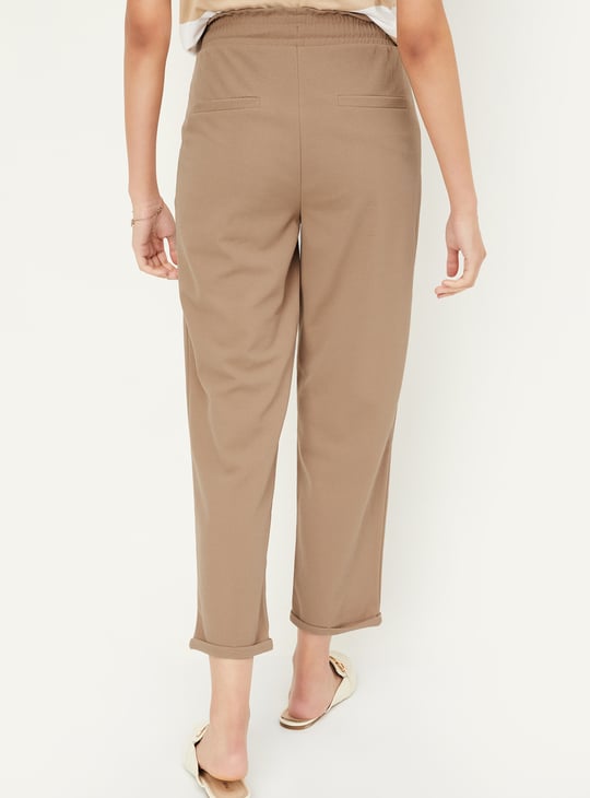 Kalki x Max Women Solid Knit Trousers