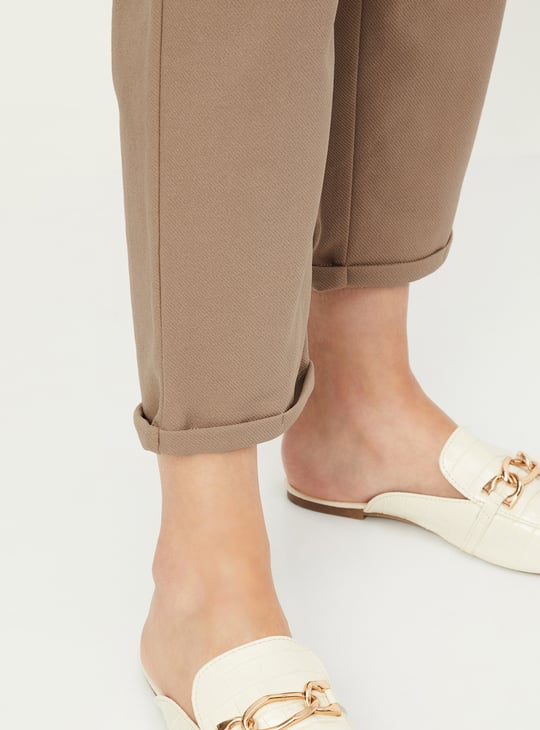 Kalki x Max Women Solid Knit Trousers