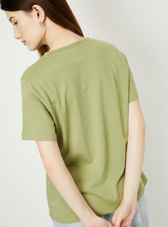 Women Graphic Printed T-shirt