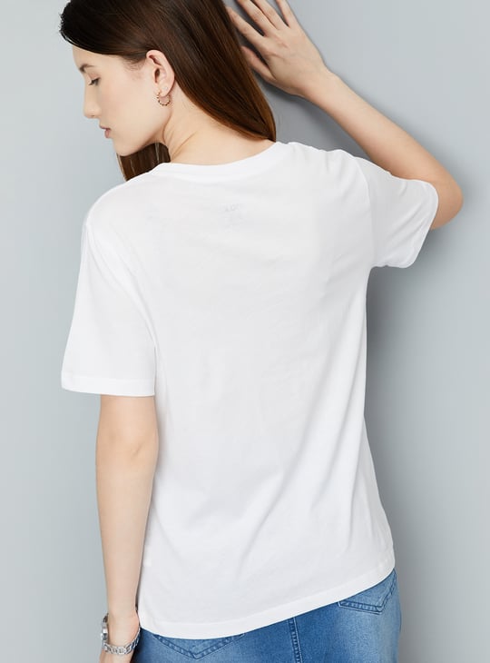 Women Graphic Printed T-shirt