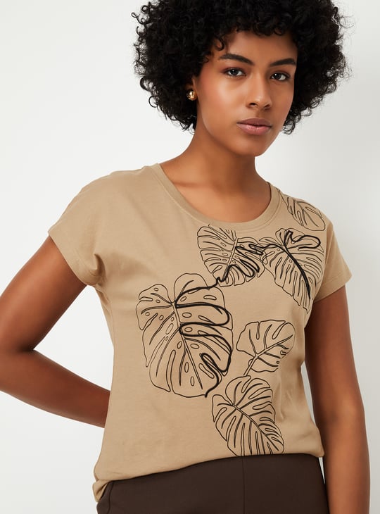 Women Graphic Printed T-shirt