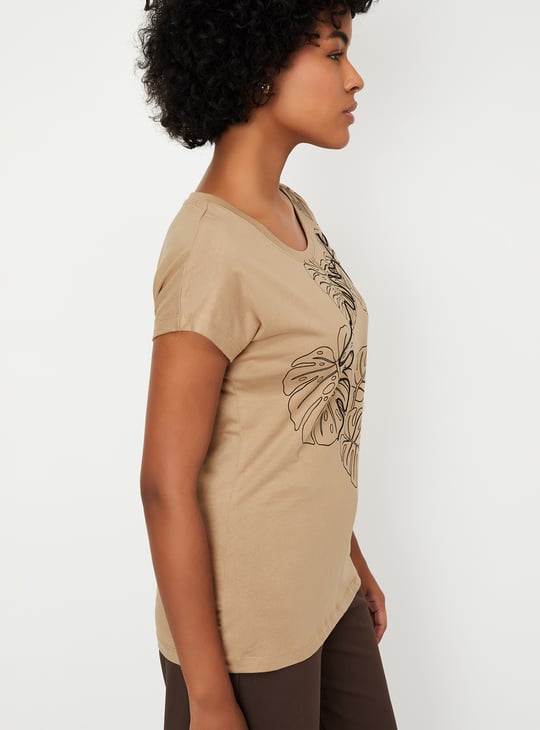 Women Graphic Printed T-shirt