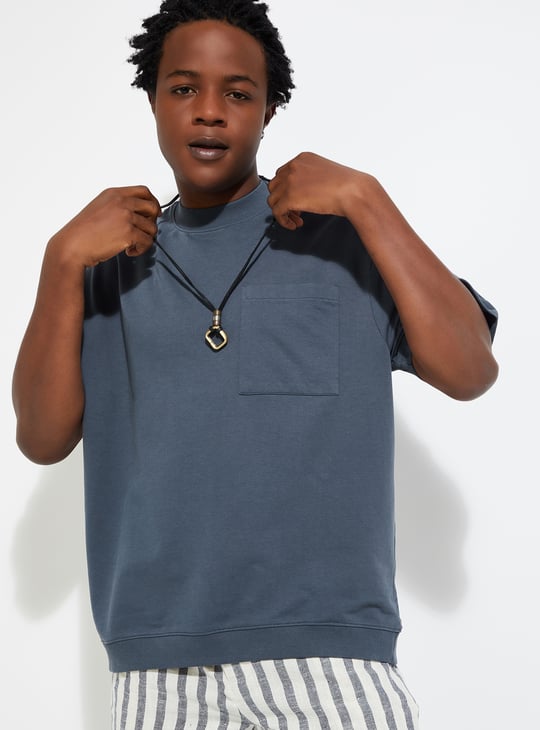 URB_N Men Oversized Solid T-shirt