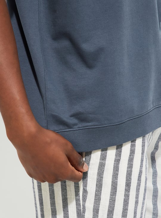 URB_N Men Oversized Solid T-shirt
