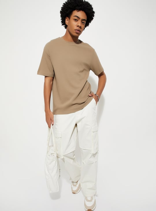 URB_N Men Oversized Solid T-shirt