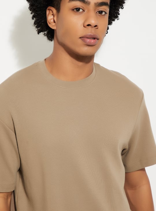 URB_N Men Oversized Solid T-shirt