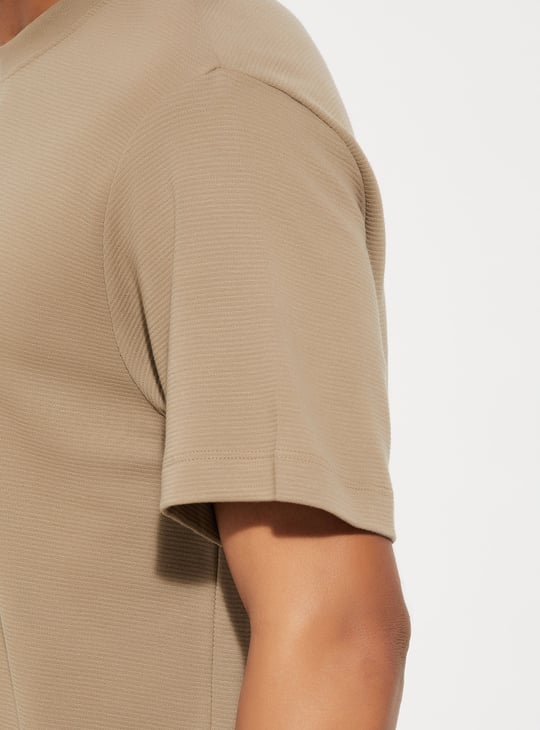 URB_N Men Oversized Solid T-shirt