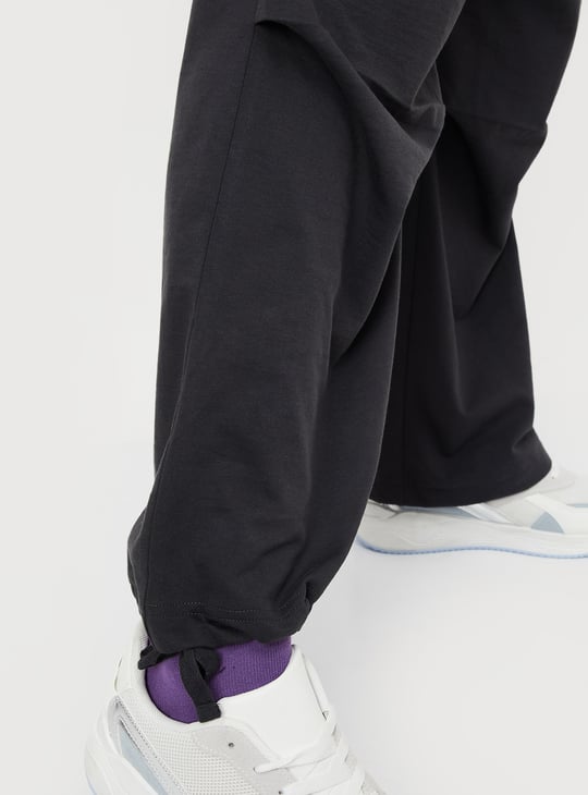 Women Solid Cargo Trousers