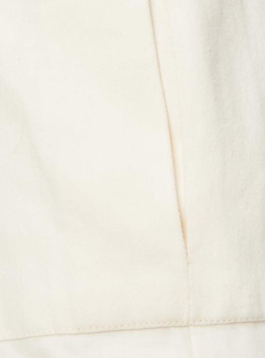 Women Solid Cargo Trousers