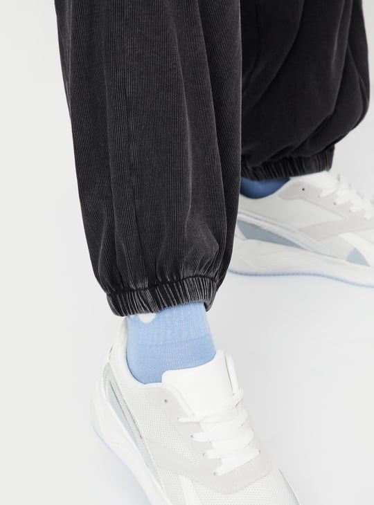 Women Acid Washed Athleisure Joggers