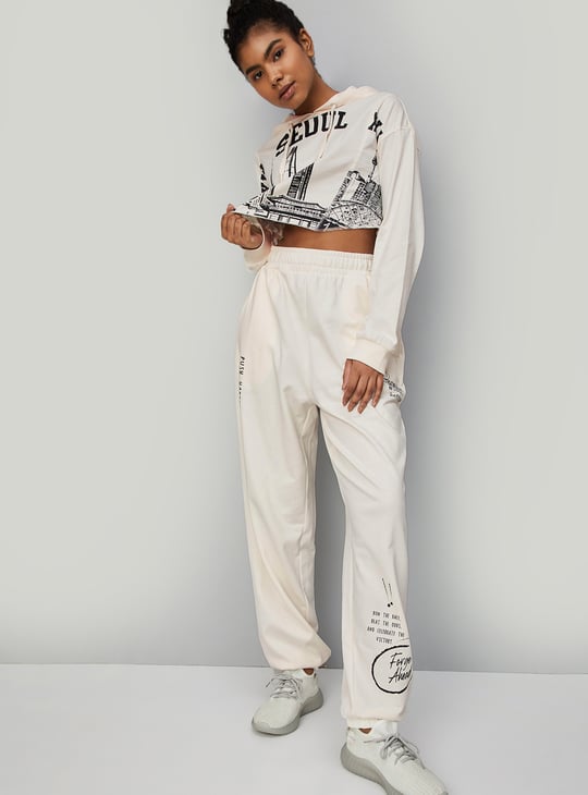 Women Printed Athleisure Joggers