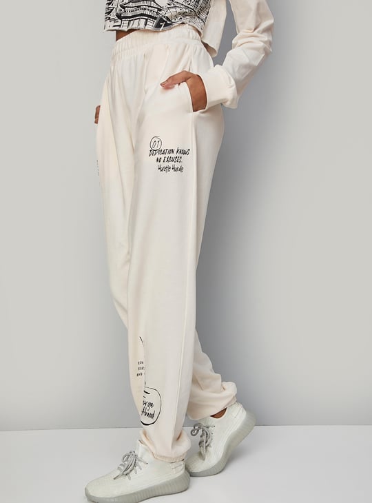 Women Printed Athleisure Joggers