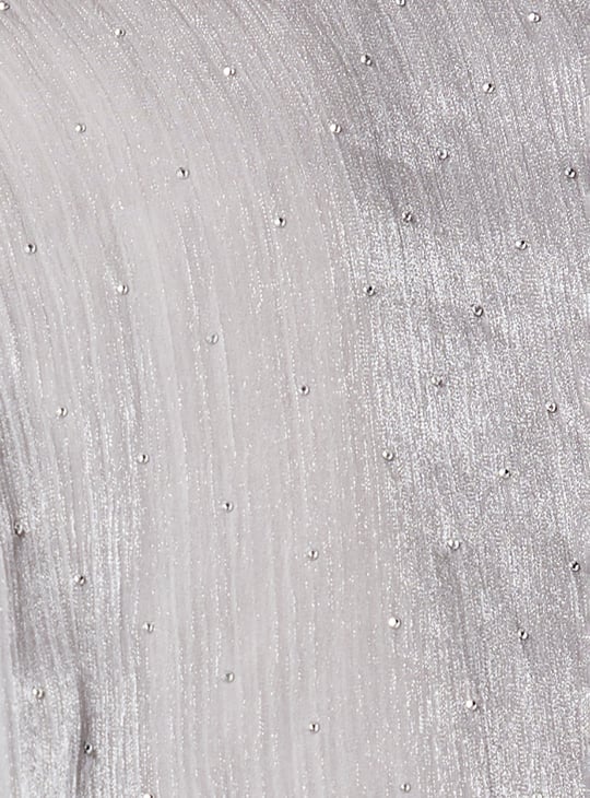 Women Beaded Tie-Up Neck Top