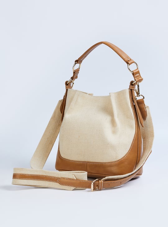 canvas tote bucket handbags