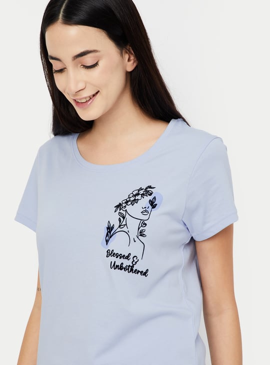 Women Printed PJ Set