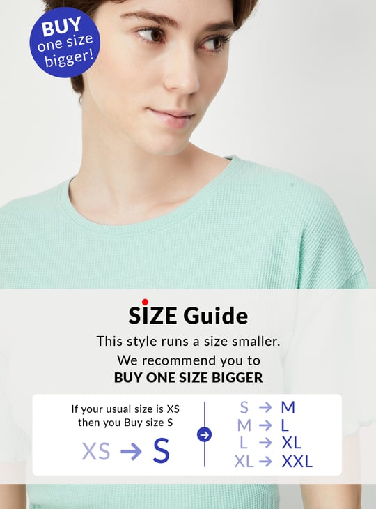 Women Waffle Knit PJ Set