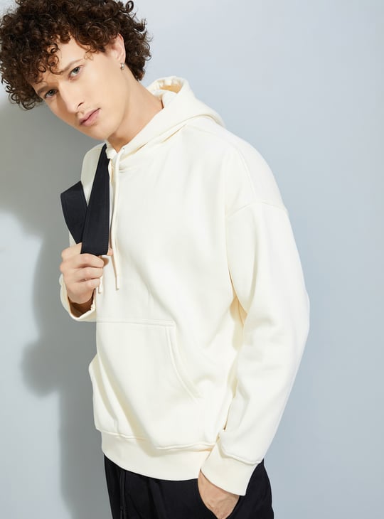 URB_N Men Oversized Back Printed Hoodie