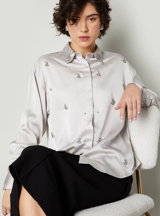 Women Embellished Shirt
