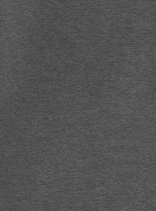 URB_N Men Solid Hooded Sweatshirt