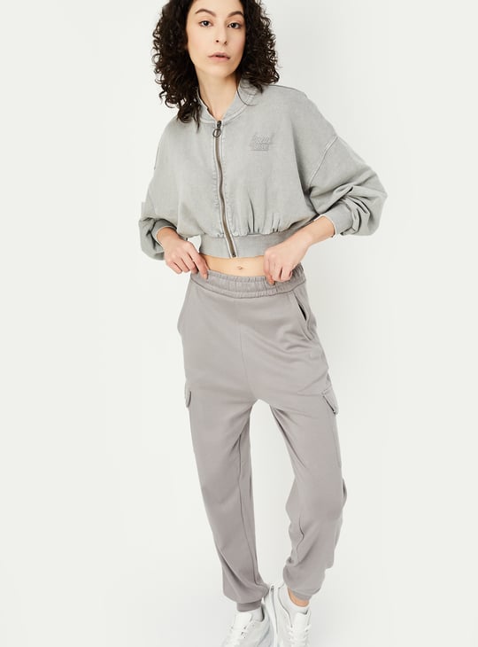 Women Knitted Crop Jacket