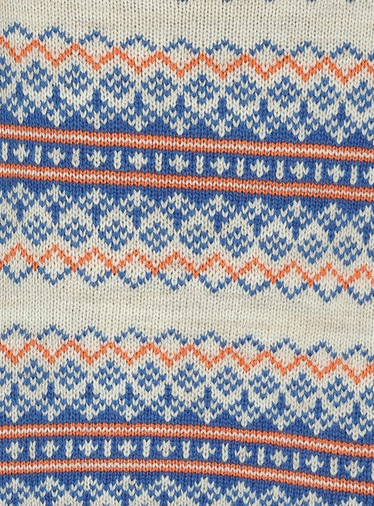 Boys Fair Isle Knitted Sweater