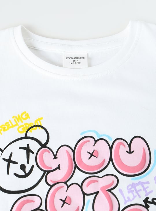 Girls Printed Sleepwear Set