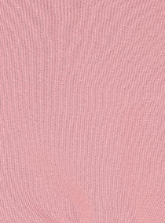 Girls Solid Cropped Sweatshirt