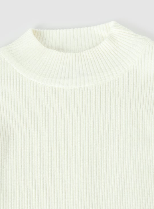 Girls Ribbed Sweater