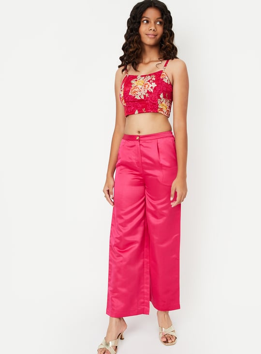 Girls Floral Printed Co-Ords Set