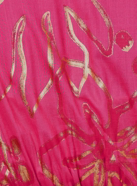 Kalki x Max Women Foil Printed Fit and Flare Dress