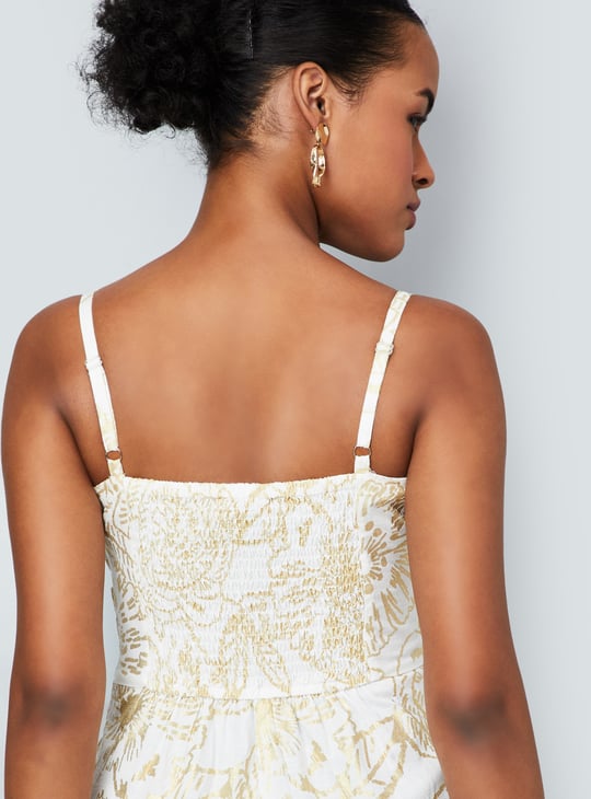 Kalki x Max Women Foil Printed Jumpsuit