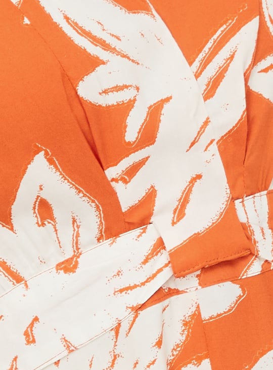 Women Printed Fit & Flare Dress