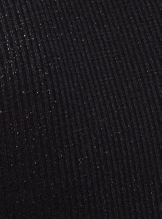 ALAYA F x URB_N Women Ribbed Turtle Neck T-shirt