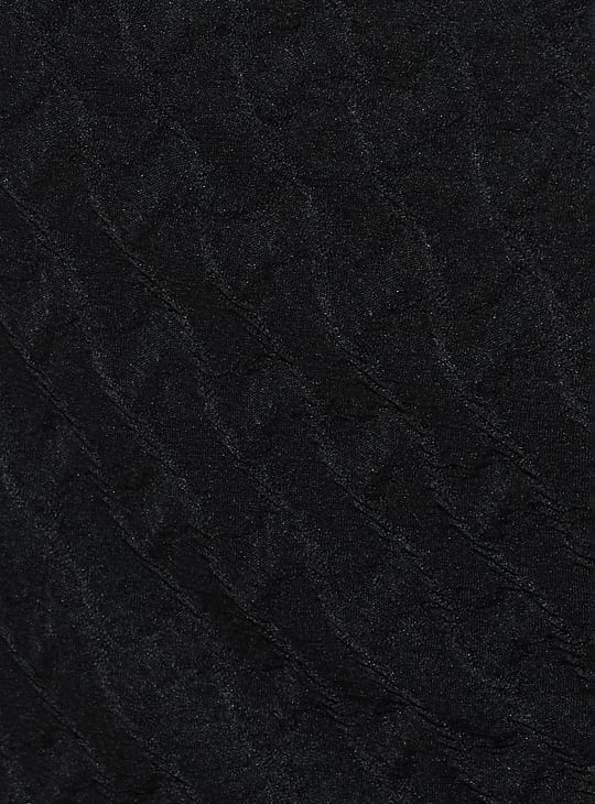 ALAYA F x URB_N Women Textured Bodycon Dress