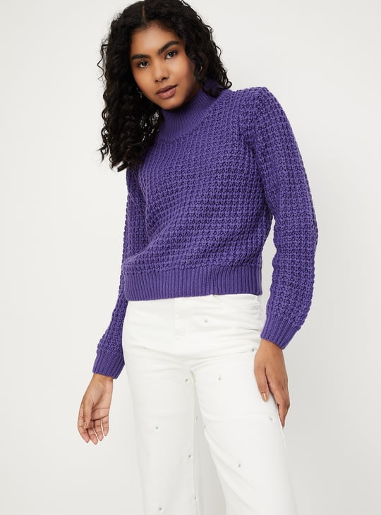 Women Cable Knit Sweater