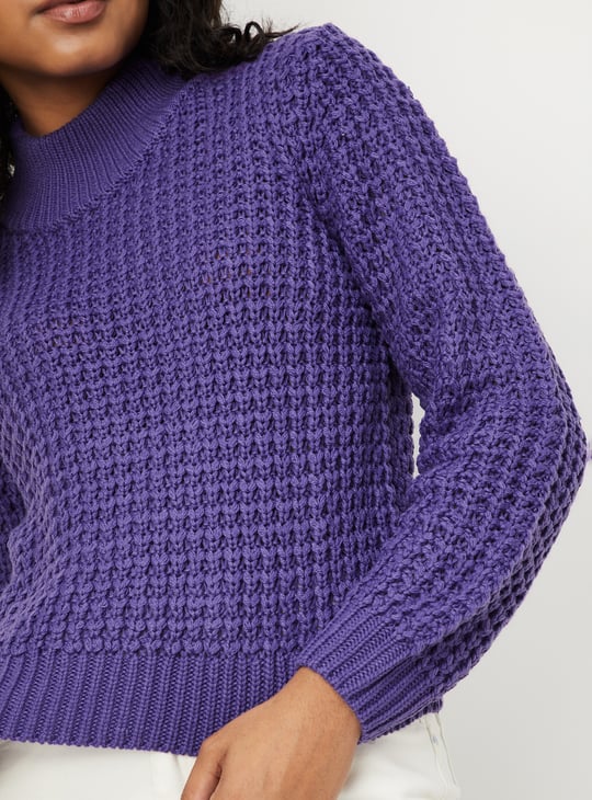 Women Cable Knit Sweater