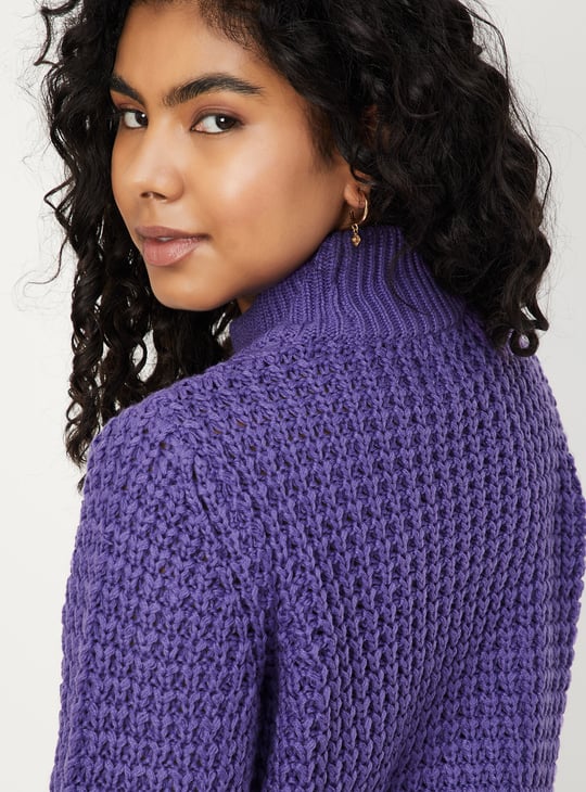 Women Cable Knit Sweater