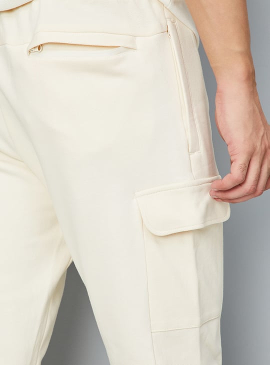 Men Solid Athleisure Track Pants